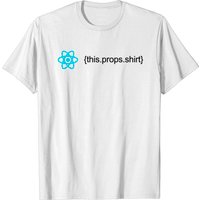 React - T-shirt this.props.shirt pour hommes en Ash — T-shirts pour hommes