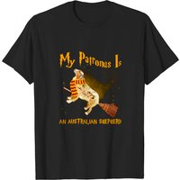 Mon Patronus Est un Berger Australien T-Shirt pour Hommes — T-shirts pour hommes