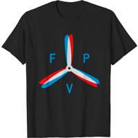 FPV Prop2 Men's T-Shirt in Black
