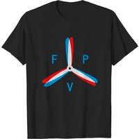 FPV Prop2 Men's T-Shirt in Black