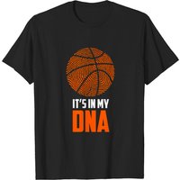 Basketball It's In My DNA Hoodie Baller T-Shirt for Men