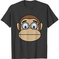 T-shirt intelligent Monkey Emoji pour hommes — T-shirts pour hommes