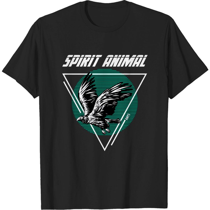 T-Shirt Hawk pour hommes en noir — T-shirts pour hommes