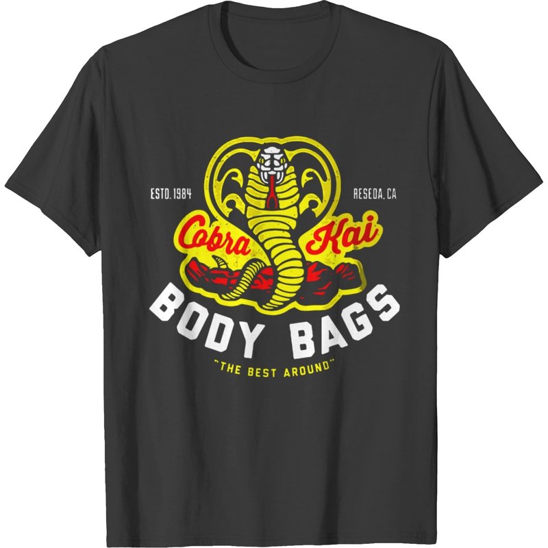 T-shirt Cobra Kai Body Bags pour hommes — T-shirts pour hommes