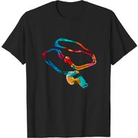 T-shirt PE pour hommes en noir