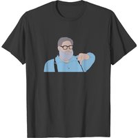T-shirt Thumbs Down Guy pour hommes en noir — T-shirts pour hommes
