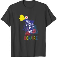 T-shirt Bonaire Caraïbes pour hommes en noir — T-shirts pour hommes