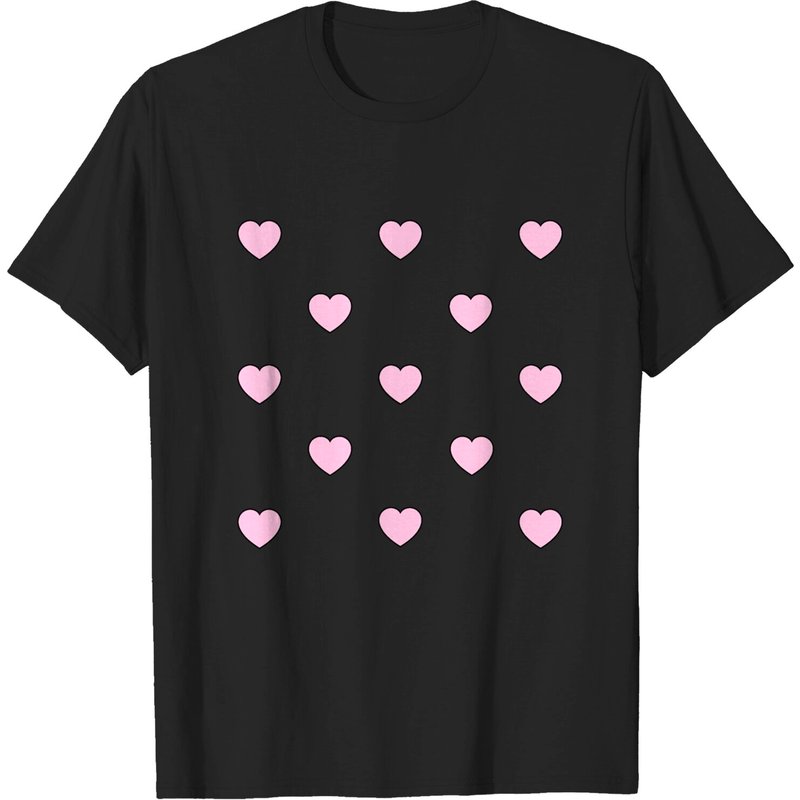 T-shirt Cœurs Rose pour Hommes