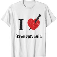T-shirt I Love Transylvania (dd Print) pour hommes