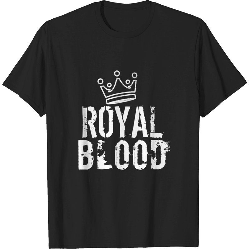 Royal Blood White T-Shirt for Men — Mens T Shirts