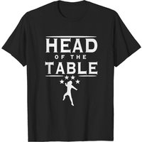 T-Shirt Head Of The Table pour hommes - Noir — T-shirts pour hommes