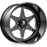 Roues Fuel FF115 Gloss Black Mill-mach - 20x9 - Motif de boulons 8x165.1