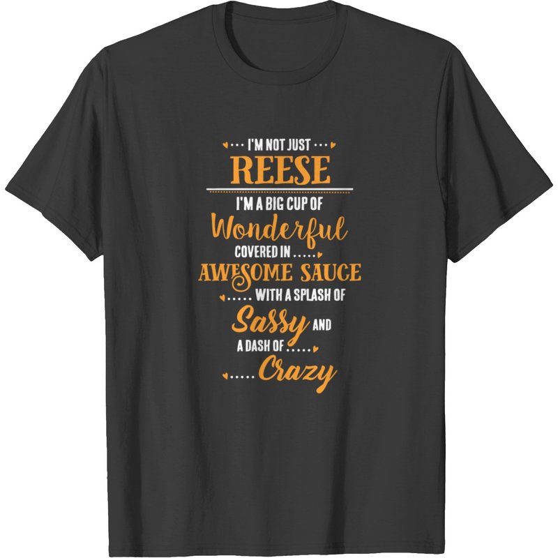 T-shirt Inked Creation Reese Big Cup Of Awesome Sassy pour hommes — T-shirts pour hommes