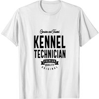 T-shirt pour hommes avec titre de métier de technicien en chenil