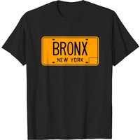 T-shirt Bronx 1973 NY Plaque d'immatriculation pour hommes — T-shirts pour hommes