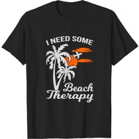 T-shirt I Need Beach Therapy pour hommes
