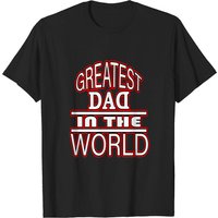 Le Meilleur Papa Du Monde T-Shirt Papa De L'Année Pour Hommes
