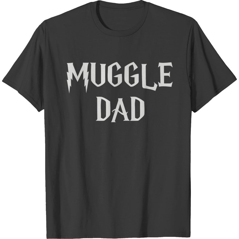 T-shirt Muggle Dad pour hommes en noir