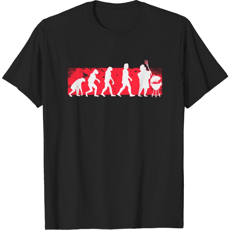 T-shirt Grill Evolution BBQ Grilling Meat pour hommes — T-shirts pour hommes
