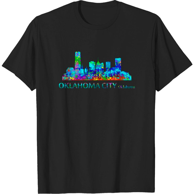 T-shirt pour hommes Oklahoma City - Noir — T-shirts pour hommes