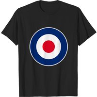 T-shirt RAF Type D Roundel pour hommes en noir — T-shirts pour hommes