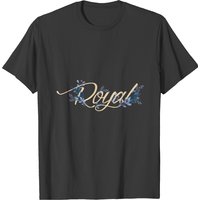 T-shirt Royal pour hommes en noir — T-shirts pour hommes