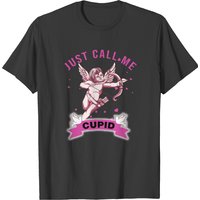 Just Call Me Cupid Bow And Arrow T-Shirt for Men — Mens T Shirts