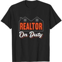 T-shirt Realtor On Duty pour hommes