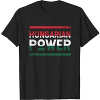 T-shirt Hungary pour hommes - Noir