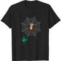 Spider Cobweb Fly Tarantula Catching Insect T-Shirt for Men — Mens T Shirts