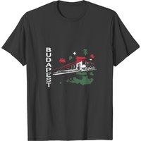 Budapest Szechenyi Chain Bridge T-shirt for Men — Mens T Shirts