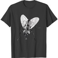 T-shirt Insecte Mouche Noire pour Hommes