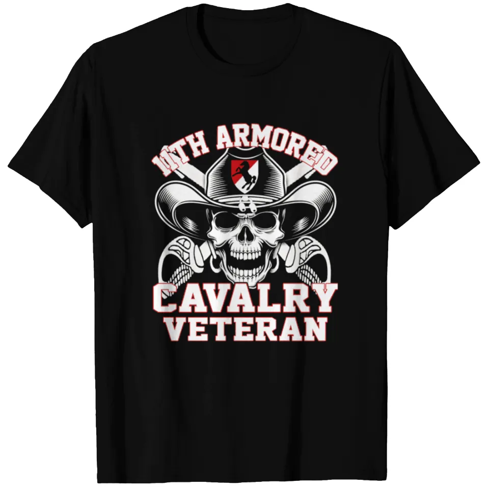T-shirt lourd pour homme, vétéran de la 11e cavalerie blindée — T-shirts pour hommes