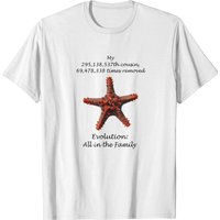 Evolution Cousin Starfish T-shirt for Men — Mens T Shirts