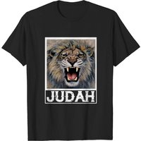 Lion of Judah Devote Christian Faith T-Shirt for Men