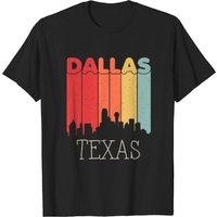 Dallas Texas Souvenir Graphic T-Shirt for Men