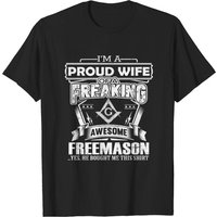 Freemason Proud Wife T-Shirt for Men