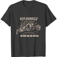 T-shirt Gas Monkey Garage Dallas Texas pour hommes — T-shirts pour hommes