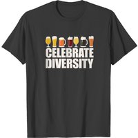 Celebrate Diversity Beer T-Shirt for Men