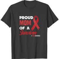 T-shirt Fière Maman d'un Survivant - Sensibilisation à l'AVC — T-shirts pour hommes