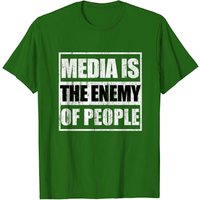 T-shirt Media Est L'Ennemi Des Gens Pour Hommes — T-shirts pour hommes