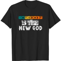 Syntheism Atheism Religion God Internet Spirit T-shirt for Men