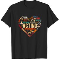 T-shirt d'Acteur au Cœur du Théâtre pour Hommes — T-shirts pour hommes