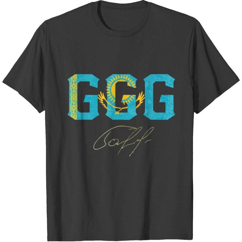 T-shirt GGG Golovkin Kazakhstan pour hommes — T-shirts pour hommes