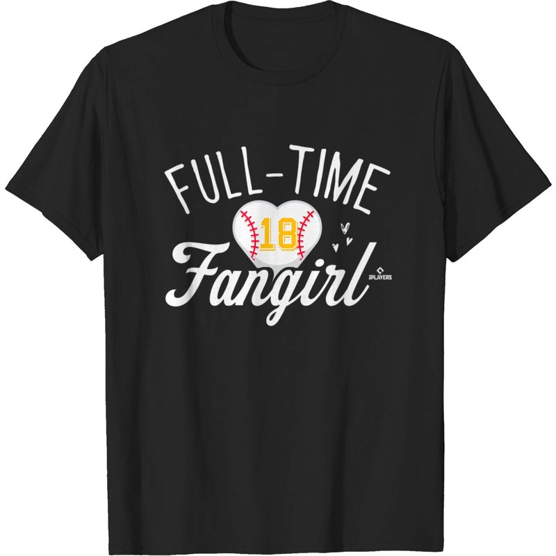 T-shirt Keston Hiura Full-Time Fangirl pour hommes