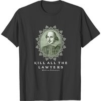T-shirt Kill All The Lawyers pour hommes - Noir — T-shirts pour hommes
