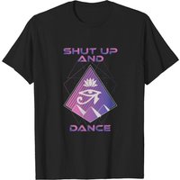 T-shirt Electro Music Shut Up And Dance pour hommes