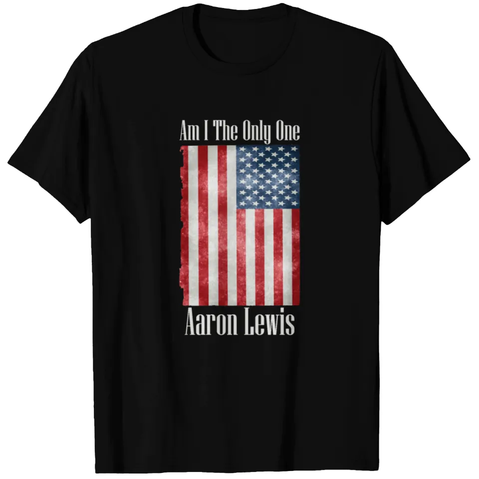 Aaron Lewis - T-shirt Am I The Only One pour hommes — T-shirts pour hommes