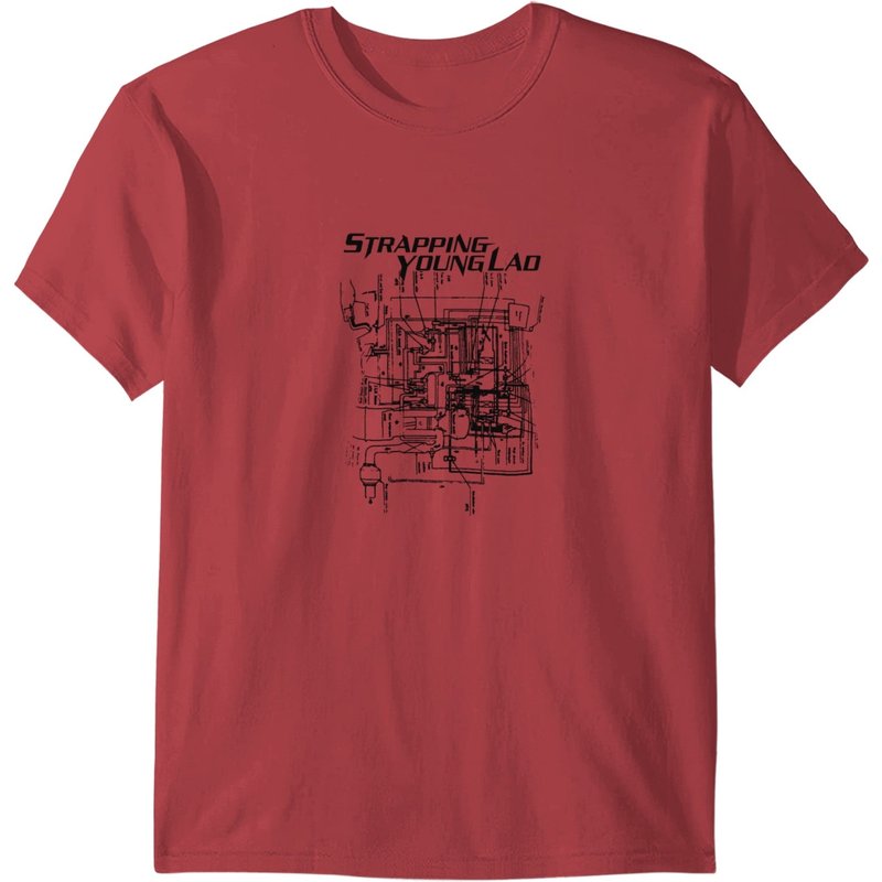 T-shirt Logo Strapping Young Lad pour Jeunesse