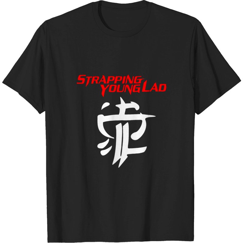 T-shirt Logo Strapping Young Lad pour hommes